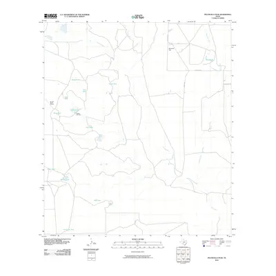 2010 Map of Peloncillo Peak, 2010 Print