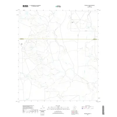 2019 Map of Peloncillo Peak, 2019 Print