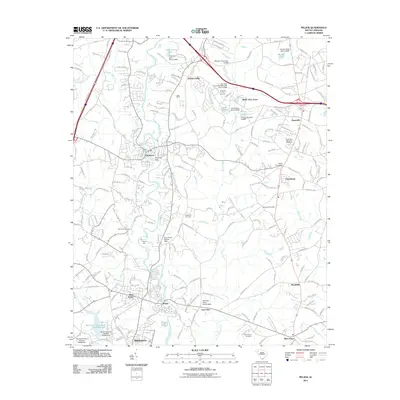 2011 Map of Pelzer, 2011 Print