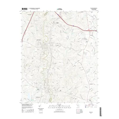 2017 Map of Pelzer, 2017 Print