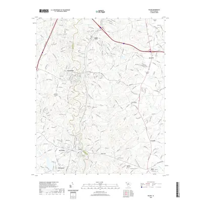 2020 Map of Pelzer, 2020 Print