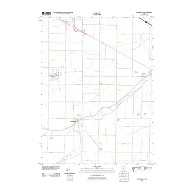 2010 Map of Pemberville, 2010 Print