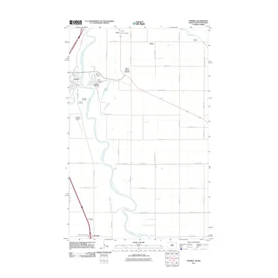 2011 Map of Pembina, 2011 Print