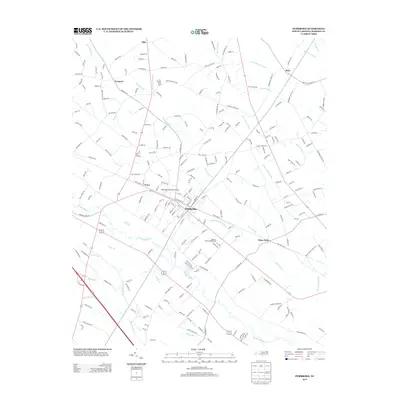 2013 Map of Pembroke, 2013 Print