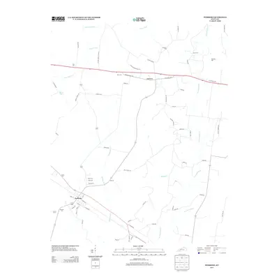 2013 Map of Pembroke, 2013 Print
