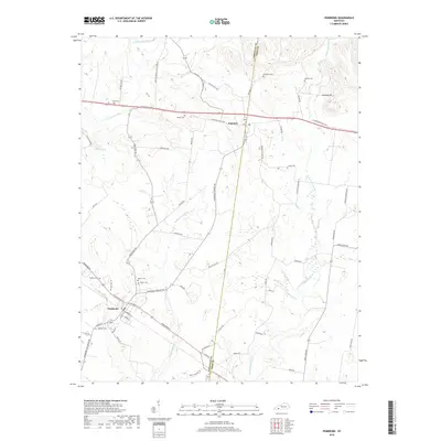 2019 Map of Pembroke, 2019 Print