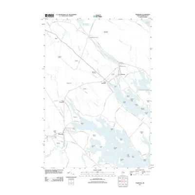 2011 Map of Pembroke, 2011 Print