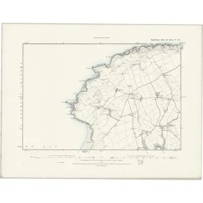 1888 Map of Pembrokeshire IIa.SE & V.NE