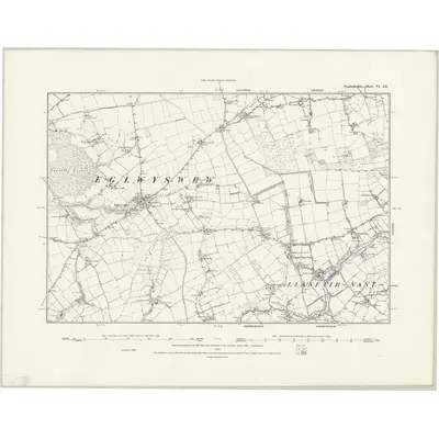 1888 Map of Pembrokeshire VI.SE