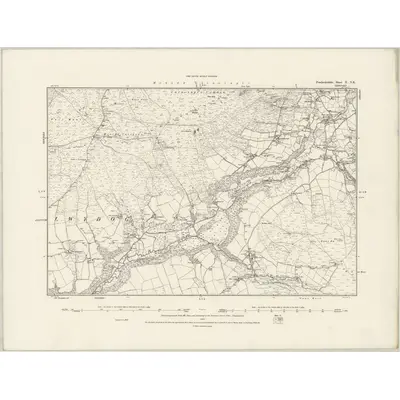 1888 Map of Pembrokeshire X.NE