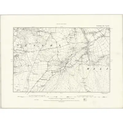 1888 Map of Pembrokeshire XI.NW