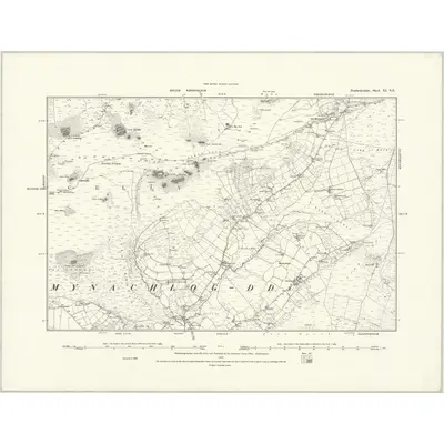 1888 Map of Pembrokeshire XI.SE