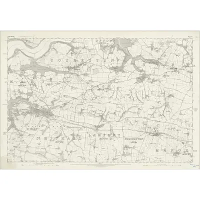 1862 Map of Pembrokeshire XL, 1869 Print