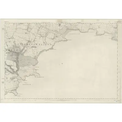 1864 Map of Pembrokeshire XLIII, 1868 Print