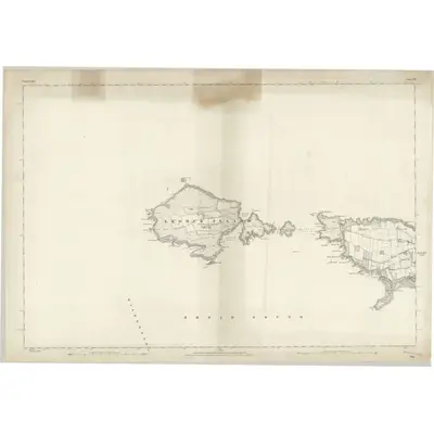 1875 Map of Pembrokeshire XXXI, 1885 Print