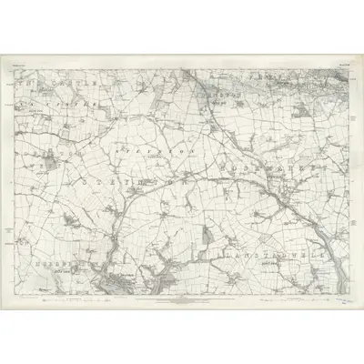 1862 Map of Pembrokeshire XXXIII, 1868 Print