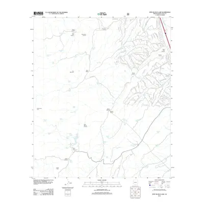 2012 Map of Pena Blanca Lake, 2012 Print