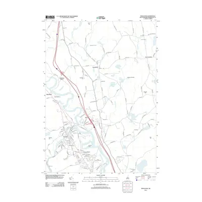 2012 Map of Penacook, 2012 Print