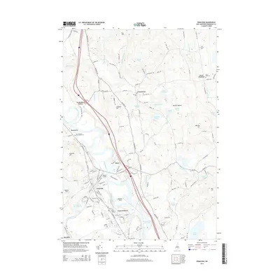 2015 Map of Penacook, 2015 Print