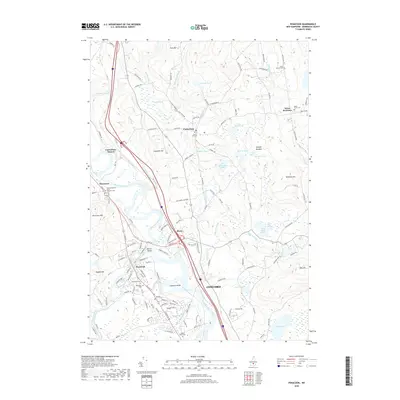 2018 Map of Penacook, 2018 Print