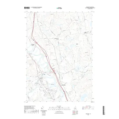 2021 Map of Penacook, 2021 Print