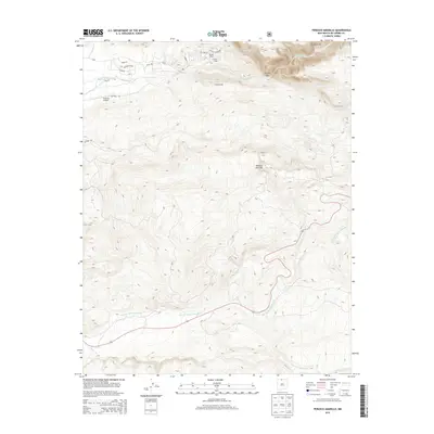 2013 Map of Penasco Amarillo, 2013 Print
