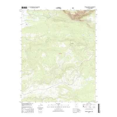 2017 Map of Penasco Amarillo, 2017 Print