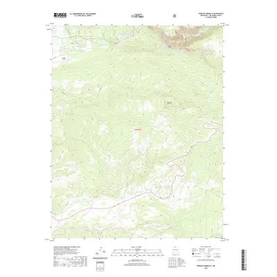 2020 Map of Penasco Amarillo, 2020 Print