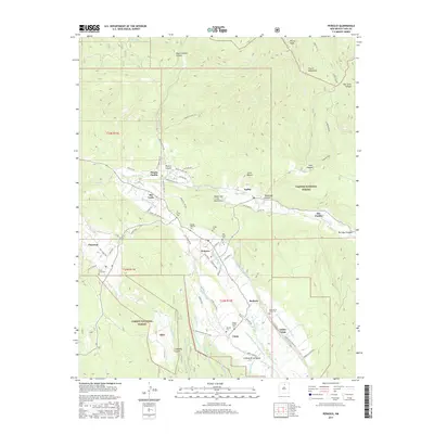2017 Map of Penasco, 2017 Print
