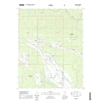 2020 Map of Penasco, 2020 Print