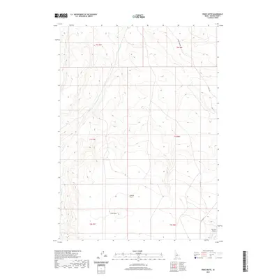 2020 Map of Pence Butte, 2020 Print