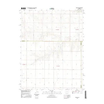 2015 Map of Pence NW, 2015 Print
