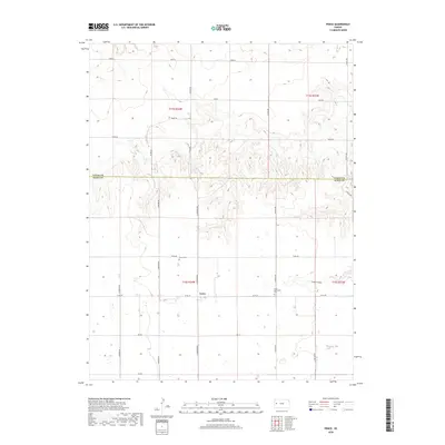 2018 Map of Pence, 2018 Print