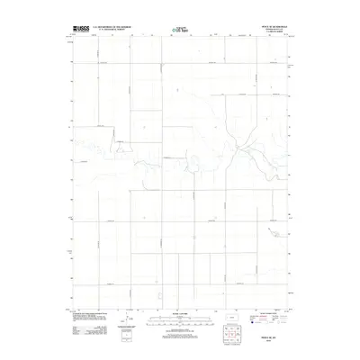 2012 Map of Pence SE, 2012 Print