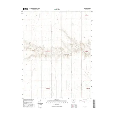 2015 Map of Pence SE, 2015 Print