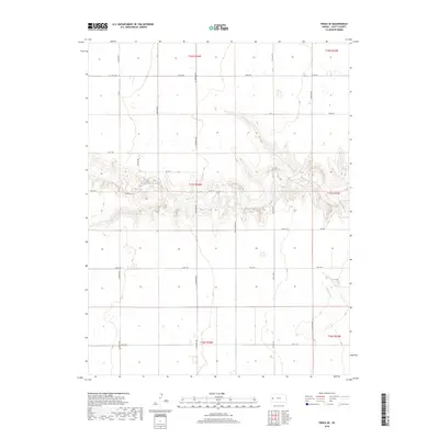 2018 Map of Pence SE, 2018 Print