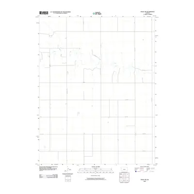 2009 Map of Pence SW, 2009 Print