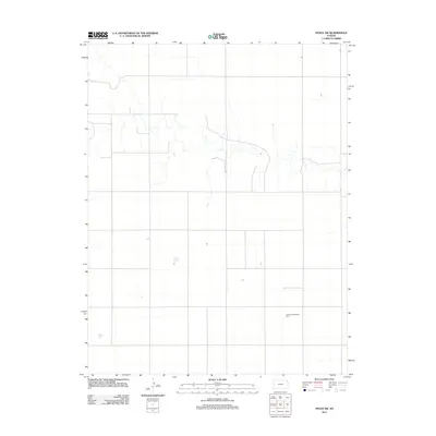 2012 Map of Pence SW, 2012 Print