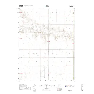 2018 Map of Pence SW, 2018 Print