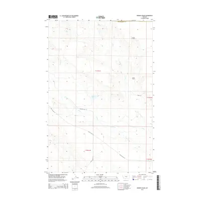 2014 Map of Pender Coulee, 2014 Print