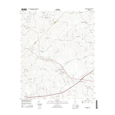 2014 Map of Pendergrass, 2014 Print