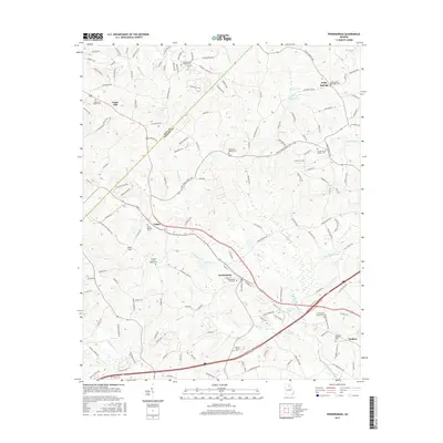 2017 Map of Pendergrass, 2017 Print
