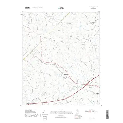2020 Map of Pendergrass, 2020 Print