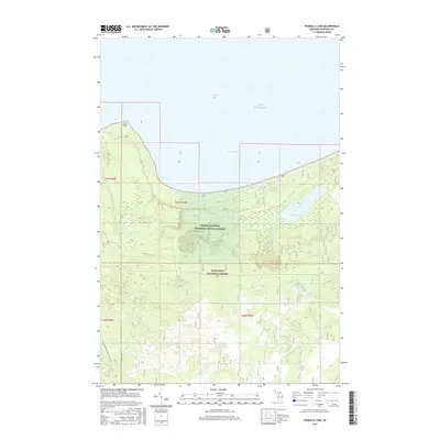 2017 Map of Pendills Lake, 2017 Print