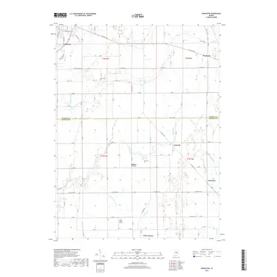 2019 Map of Pendleton, 2019 Print