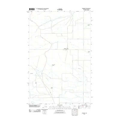 2011 Map of Pendroy, 2011 Print
