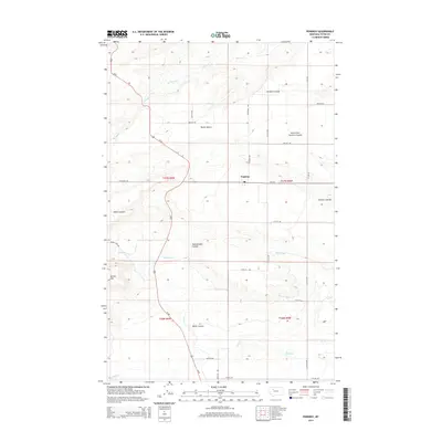 2014 Map of Pendroy, 2014 Print