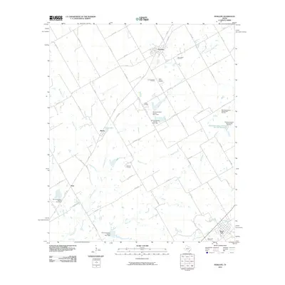 2010 Map of Penelope, 2010 Print