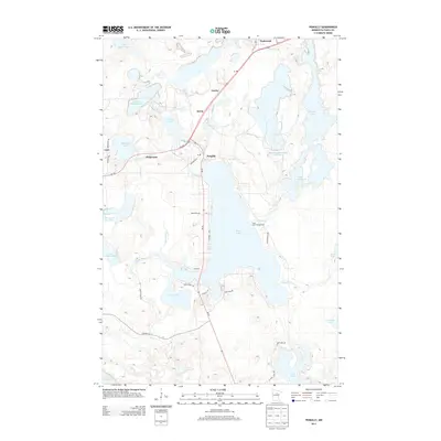 2013 Map of Pengilly, 2013 Print