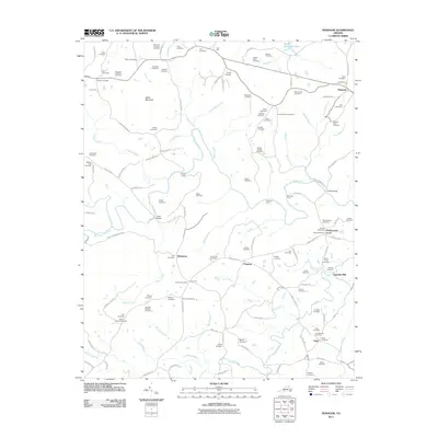 2011 Map of Penhook, 2011 Print